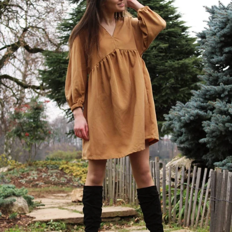 PATRON DE COUTURE PDF | Robe Elaia | Cha’Coud | FRANÇAIS SEULEMENT