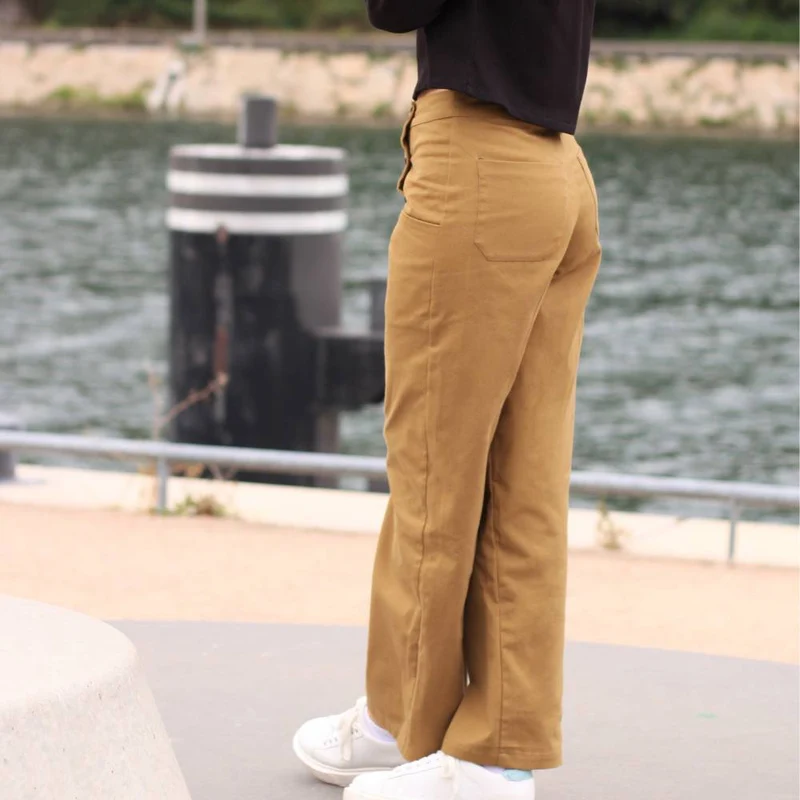 PATRON DE COUTURE PDF | Pantalon Thaïs | Cha’Coud | Bilingue (FR/EN)