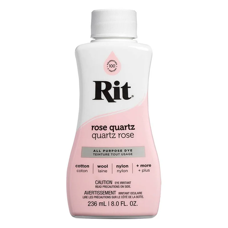 RIT All Purpose | Teinture liquide tout usage | Quartz Rose | 236 ml (8 oz)