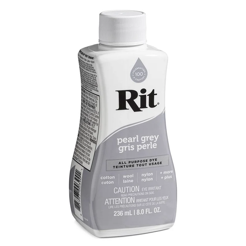 RIT All Purpose | Teinture liquide tout usage | Gris Perle | 236 ml (8 oz)