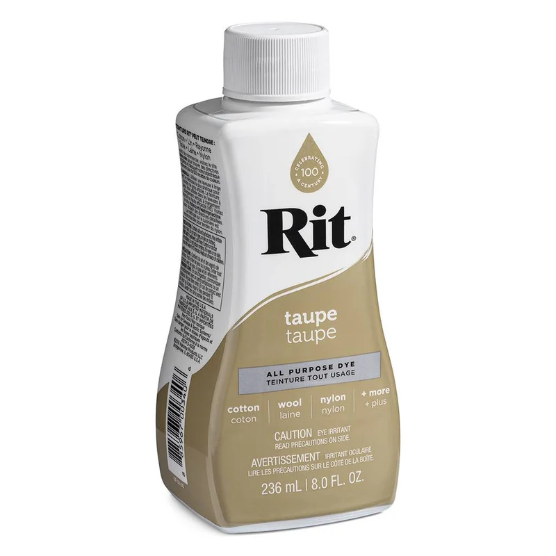 RIT All Purpose | Teinture liquide tout usage | Taupe | 236 ml (8 oz)