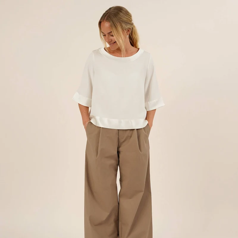 Patron de couture PDF | Blouse Silke | Wardrobe by Me