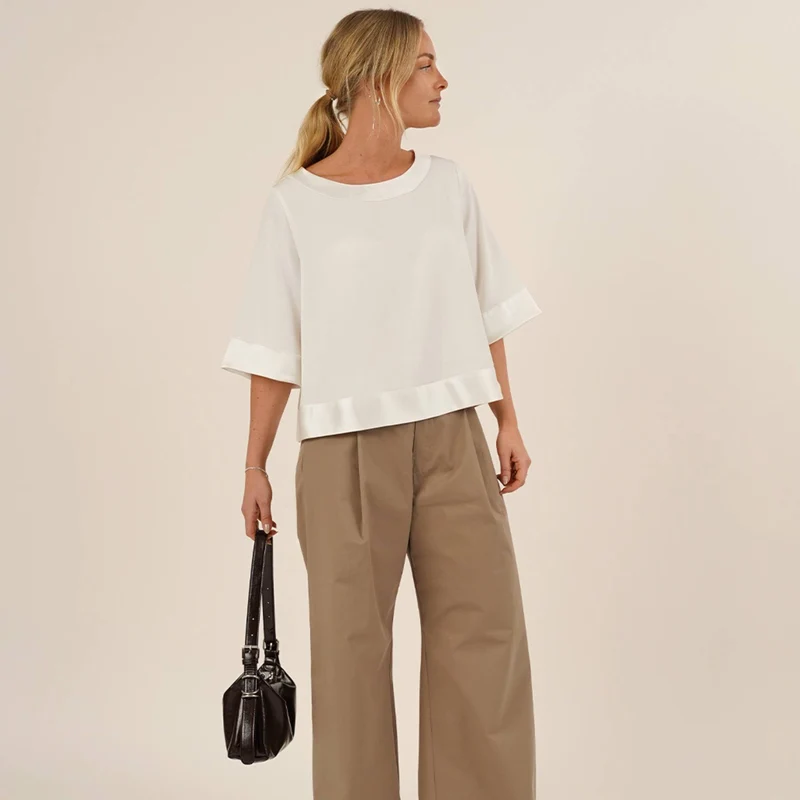 Patron de couture PDF | Blouse Silke | Wardrobe by Me