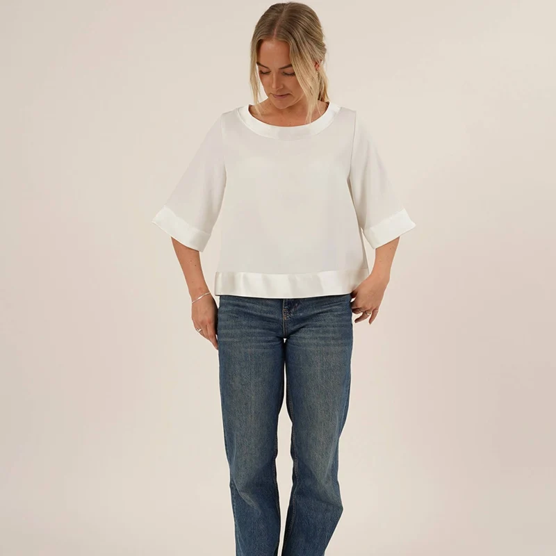 Patron de couture PDF | Blouse Silke | Wardrobe by Me