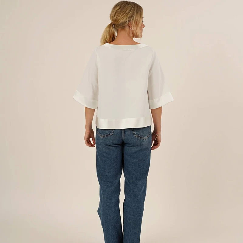 Patron de couture PDF | Blouse Silke | Wardrobe by Me