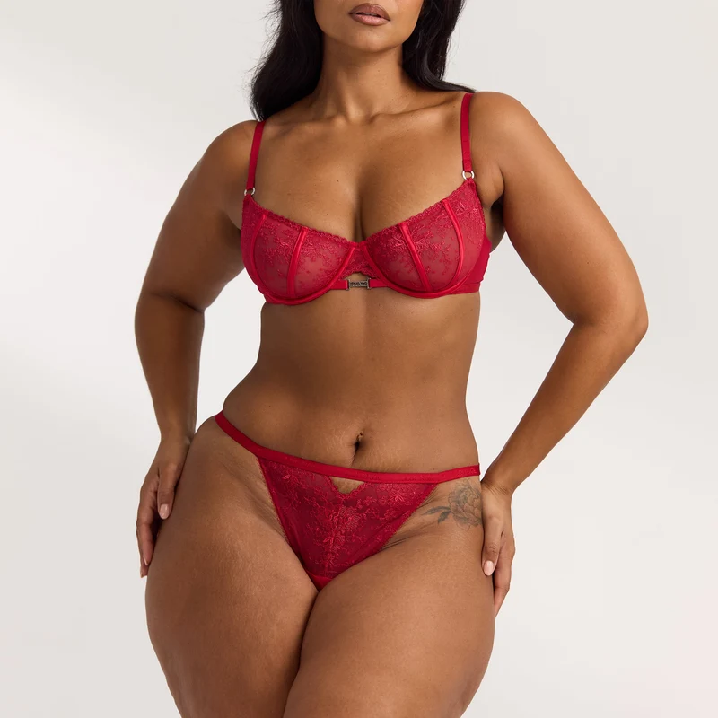Flirt Balcony Soutien-Gorge - Bordeaux