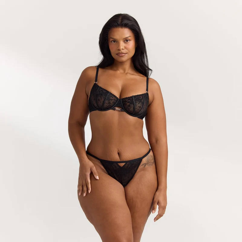 Flirt Balcony Soutien-Gorge - Noir