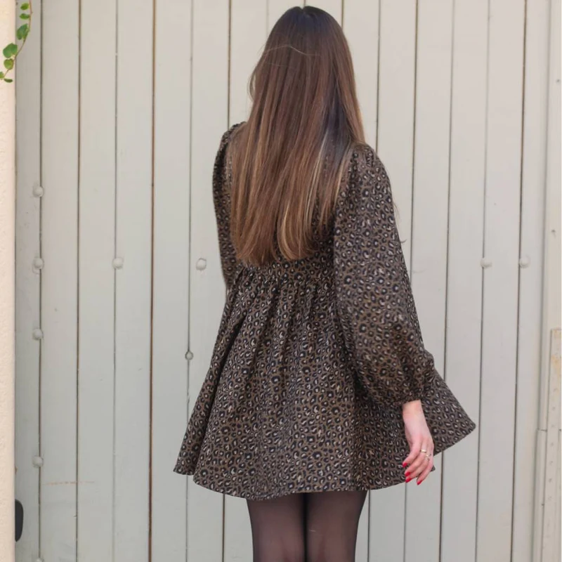 Patron de couture PDF | La robe Anaïs | Cha'Coud | Bilingue (FR/EN)