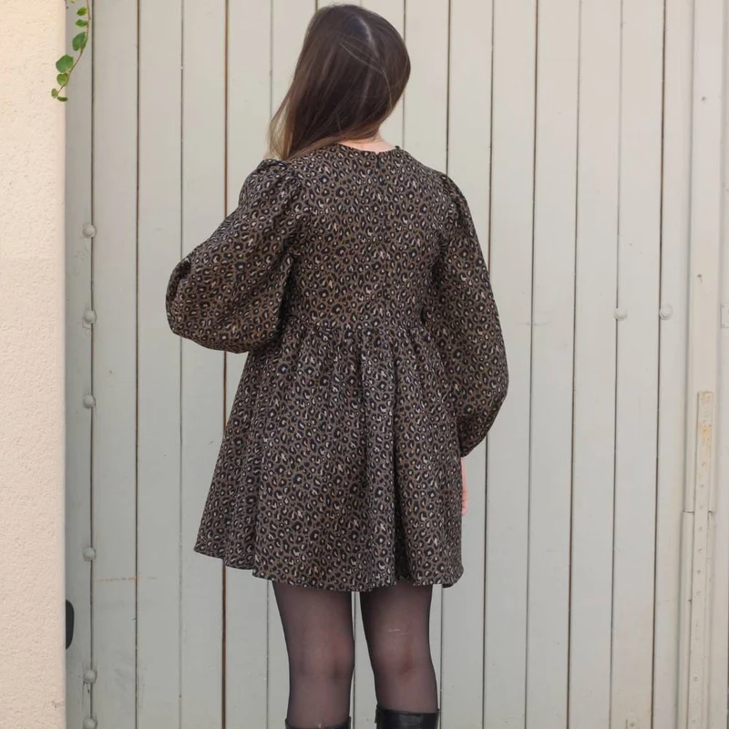 Patron de couture PDF | La robe Anaïs | Cha'Coud | Bilingue (FR/EN)
