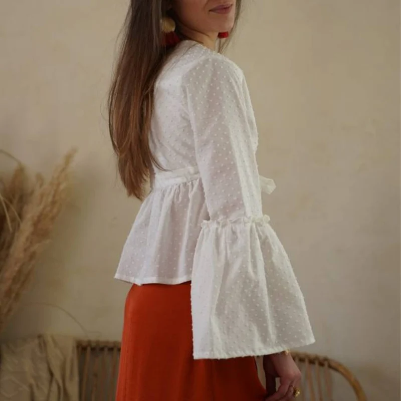 PATRON DE COUTURE PDF | La blouse Zélie | Cha’Coud | FRANÇAIS SEULEMENT