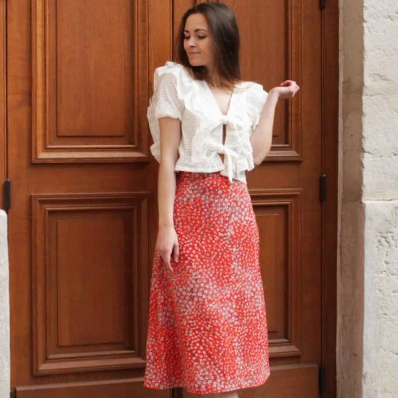 PATRON DE COUTURE PDF | Blouse Hortense | Cha’Coud | FRANÇAIS SEULEMENT