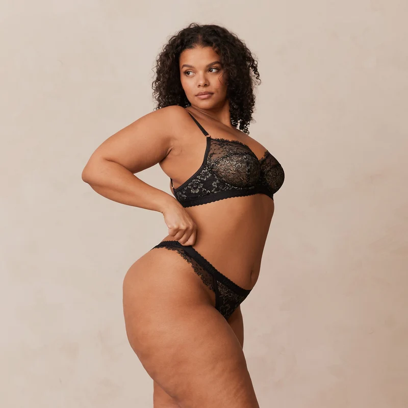 Desire Balcony Soutien-Gorge - Noir