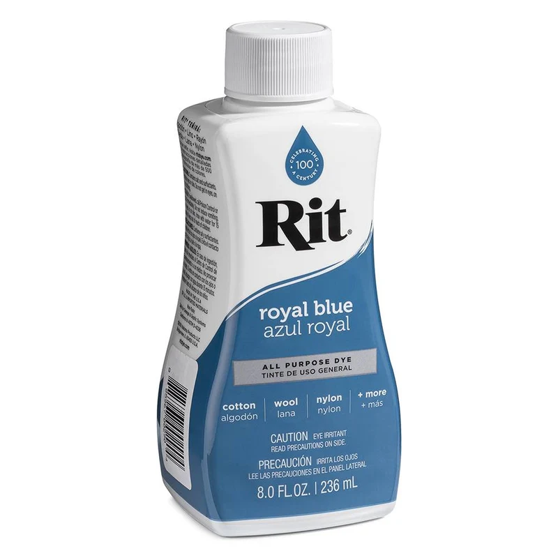 RIT All Purpose | Teinture liquide tout usage | Azul Royal | 236 ml (8 oz)