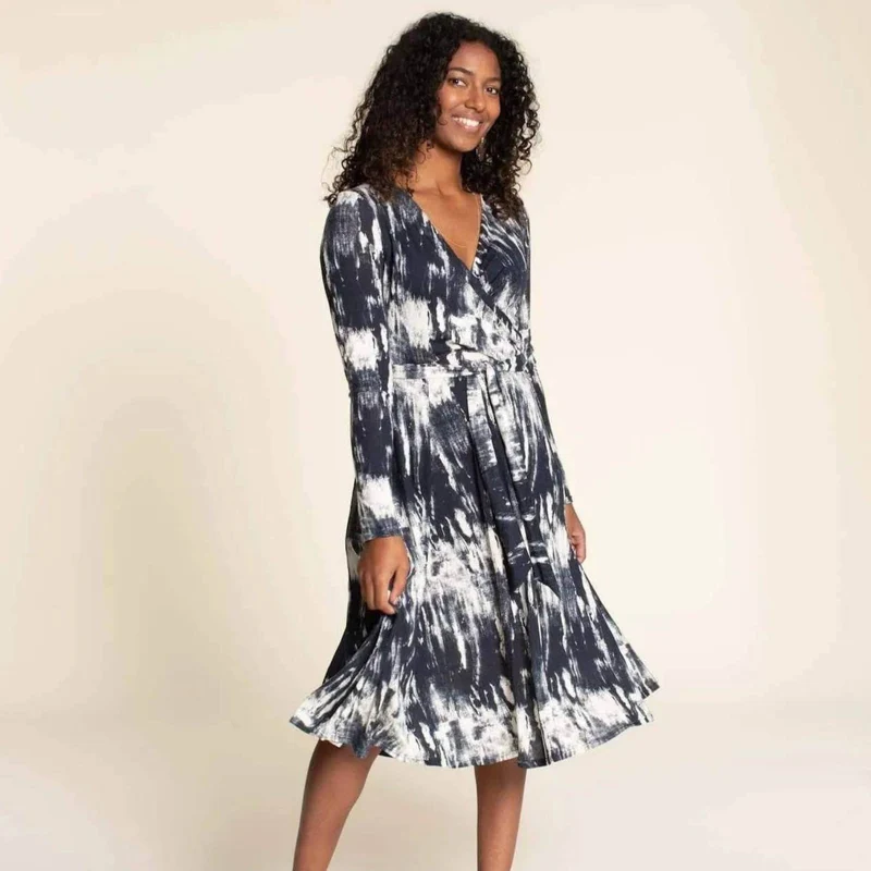 Patron de couture PDF | Robe portefeuille Wanda | Wardobe by Me
