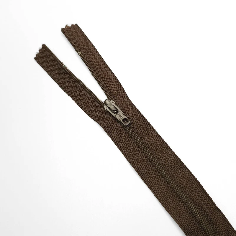 YKK | Fermeture éclair À Bout Fermé | Spirale | #2 | 6 3/4'' - 17 cm | SS316 - SS332