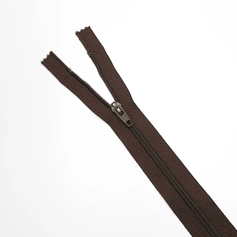 YKK | Fermeture éclair À Bout Fermé | Spirale | #2 | 6 3/4'' - 17 cm | SS316 - SS332
