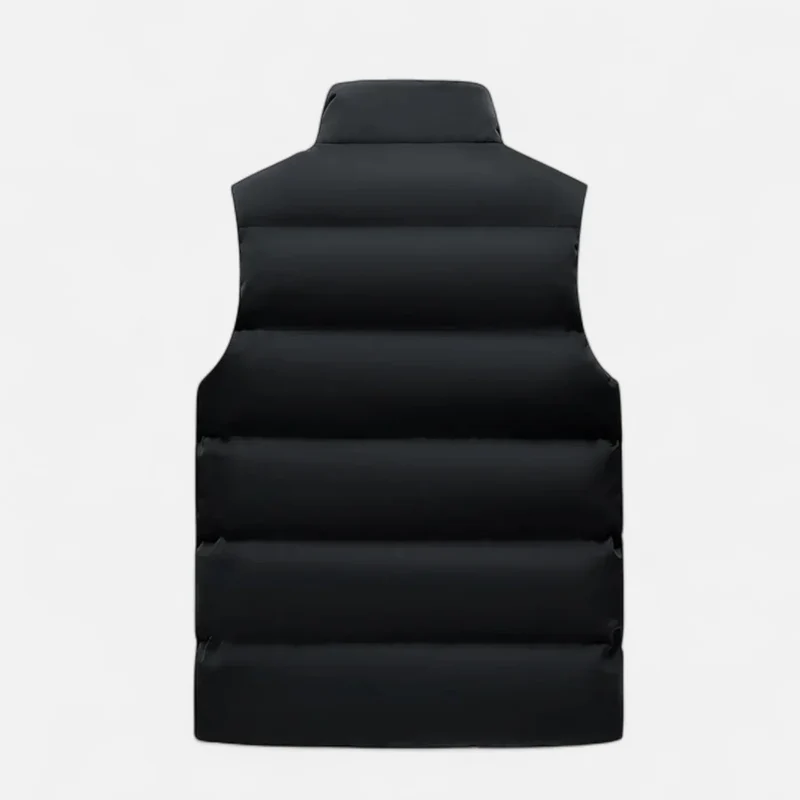 Victor Gilet Homme en Laine – Gilet d’Hiver en Laine d’Agneau avec Doublure Polaire Douce & Coupe Décontractée