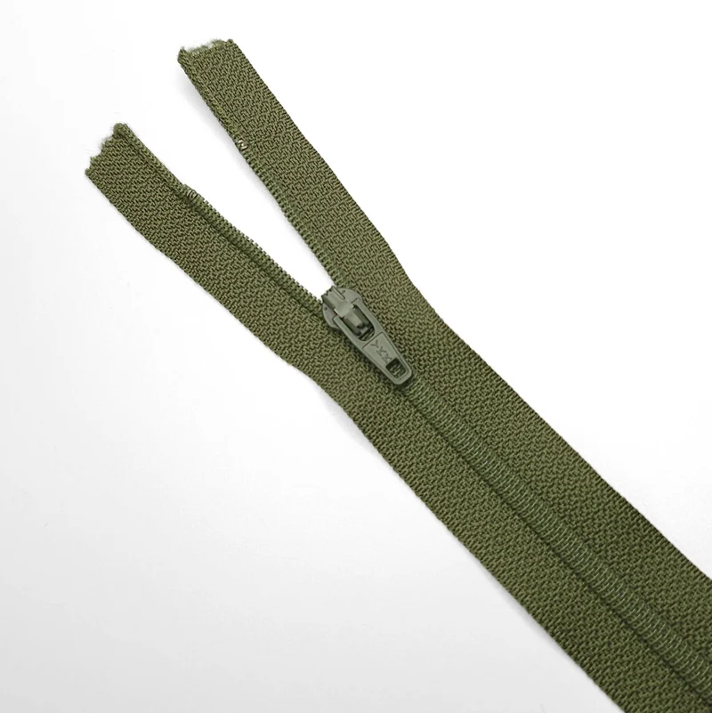 YKK | Fermeture éclair À Bout Fermé | Spirale | Vert | #2 | 6 3/4'' - 17 cm | SS274 - SS294