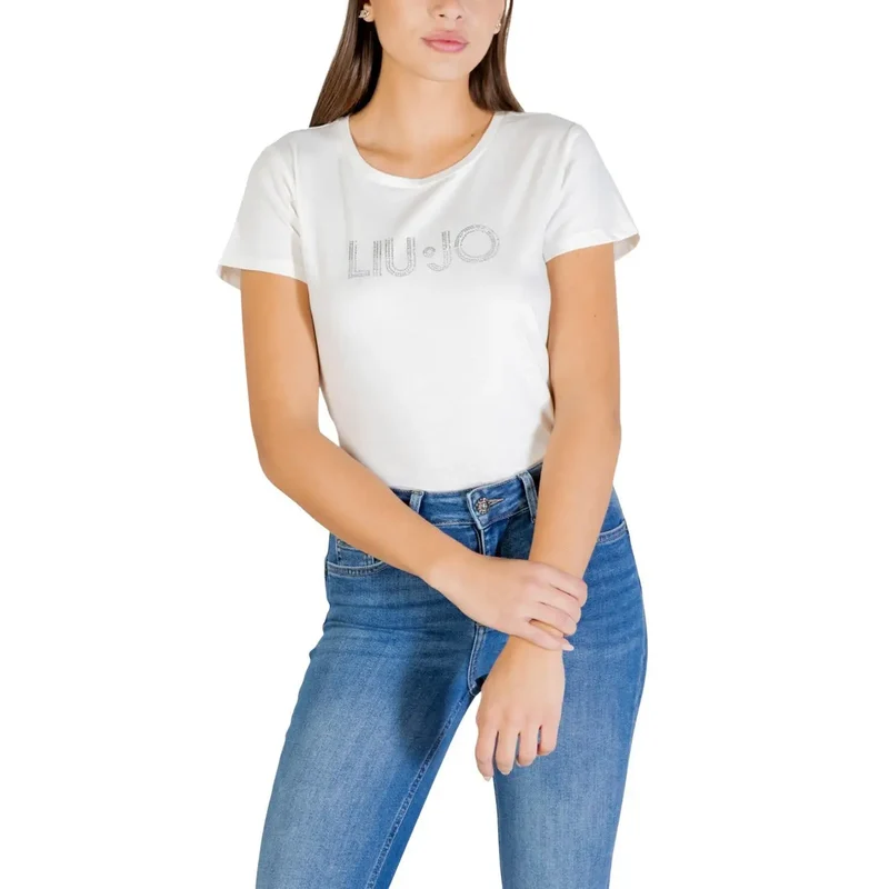 Liu Jo Women - T-shirt à col rond en coton noir