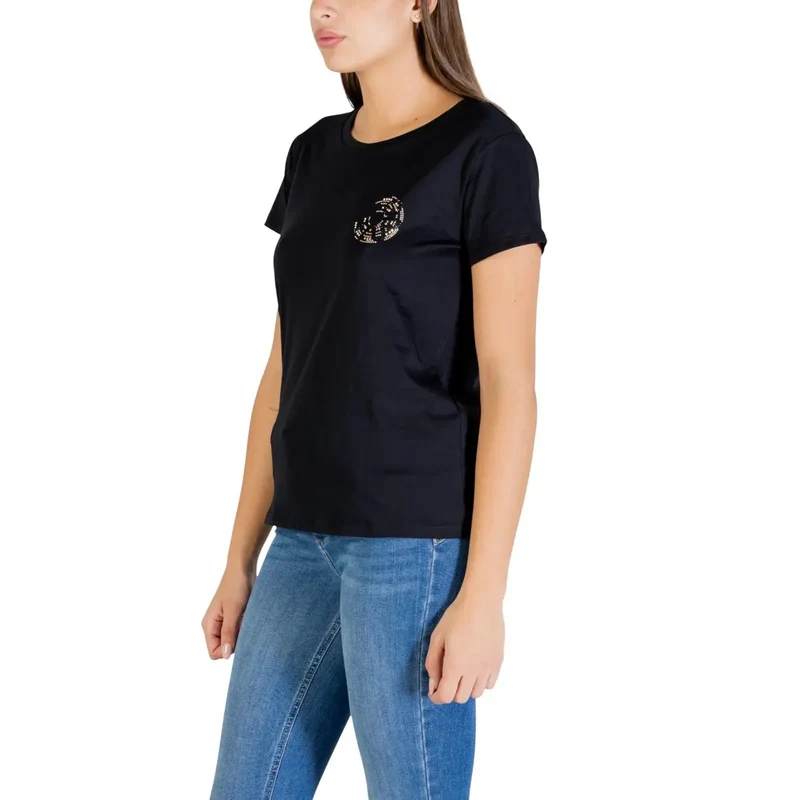 Liu Jo Women - T-shirt à col rond en coton noir