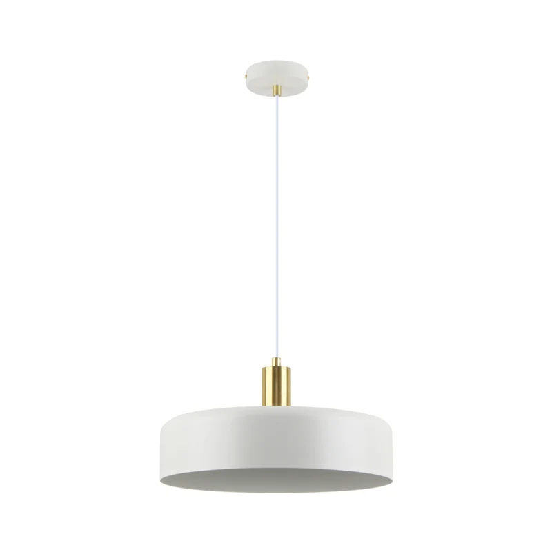 Suspension Nox en métal blanc D35 cm
