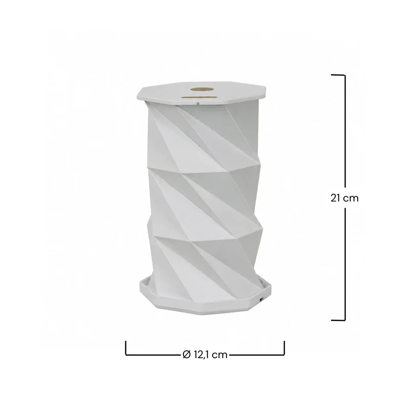 Lampe à poser Kami en papier blanc