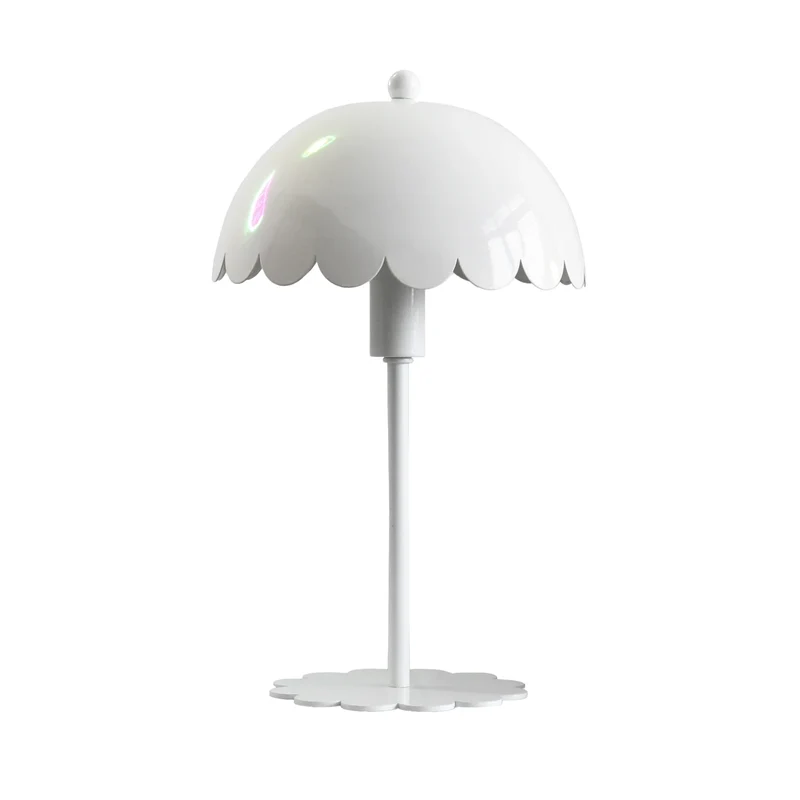 Lampe à poser Margot en métal blanc