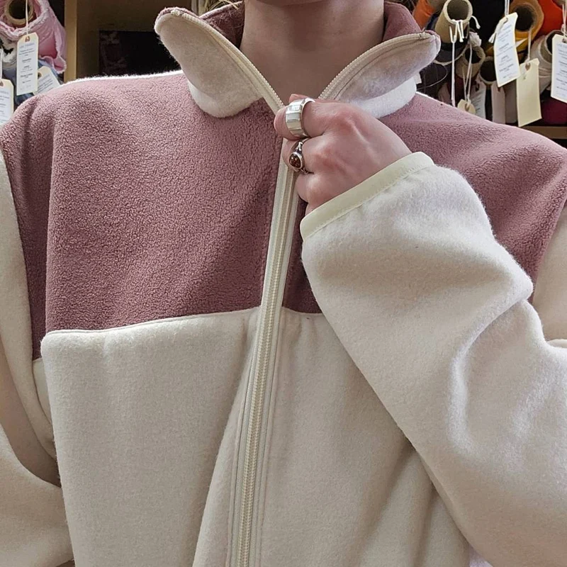 PATRON DE COUTURE PDF | Veste et gilet en polar pour adulte | The Green Pepper