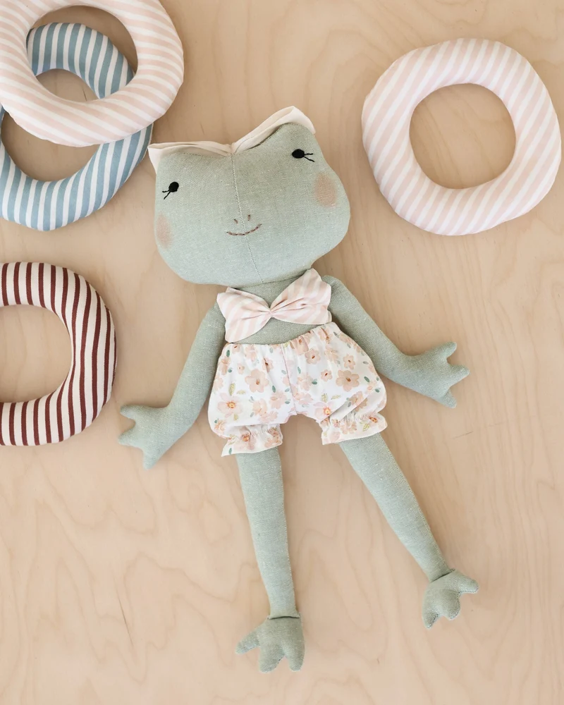 Patron de couture PDF | Peluche Grenouille | Mes Petites Lunes
