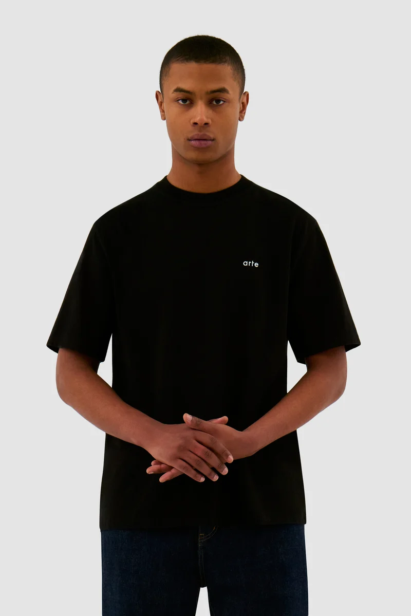 T-shirt Rose - Noir