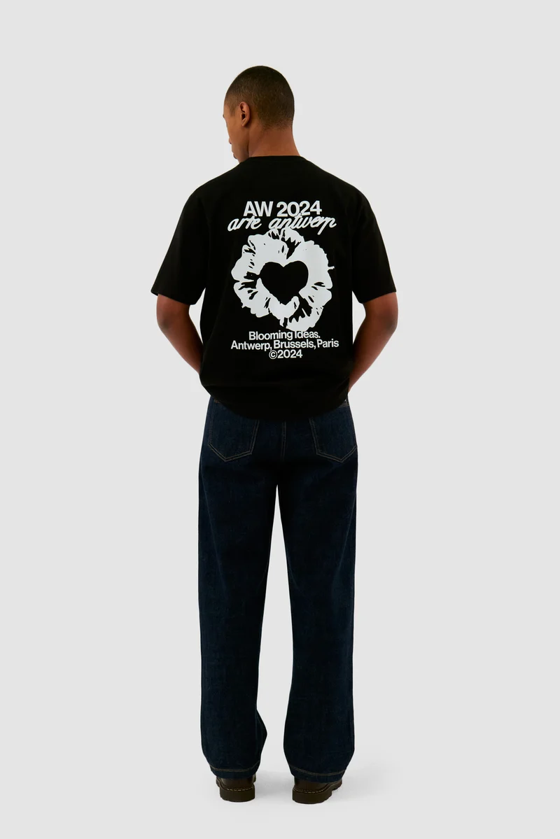 T-shirt Rose - Noir