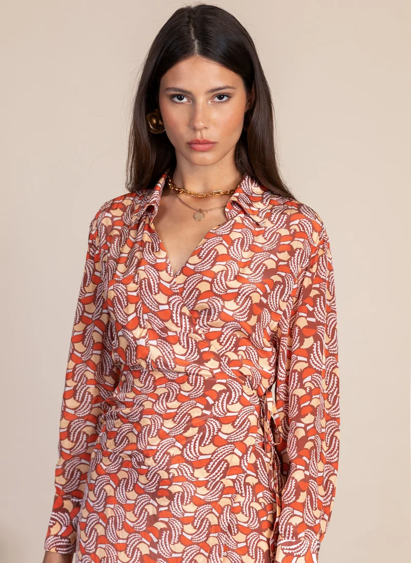 ROBE IWANE zanzibar orange