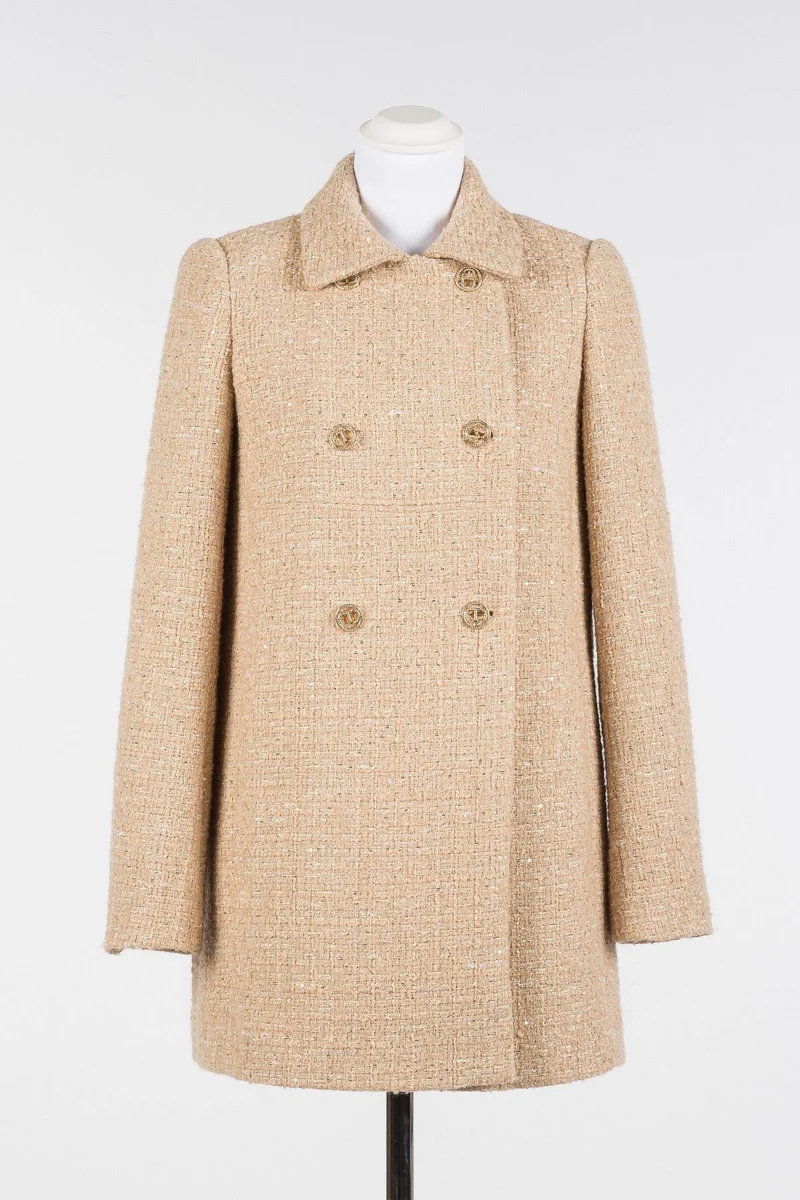 Manteau tissé