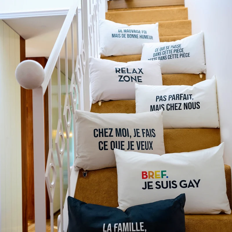 Coussin Velours Piece