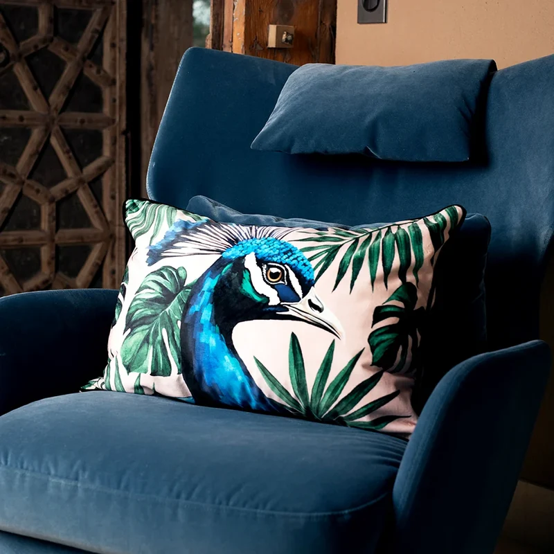Coussin velours Samarra