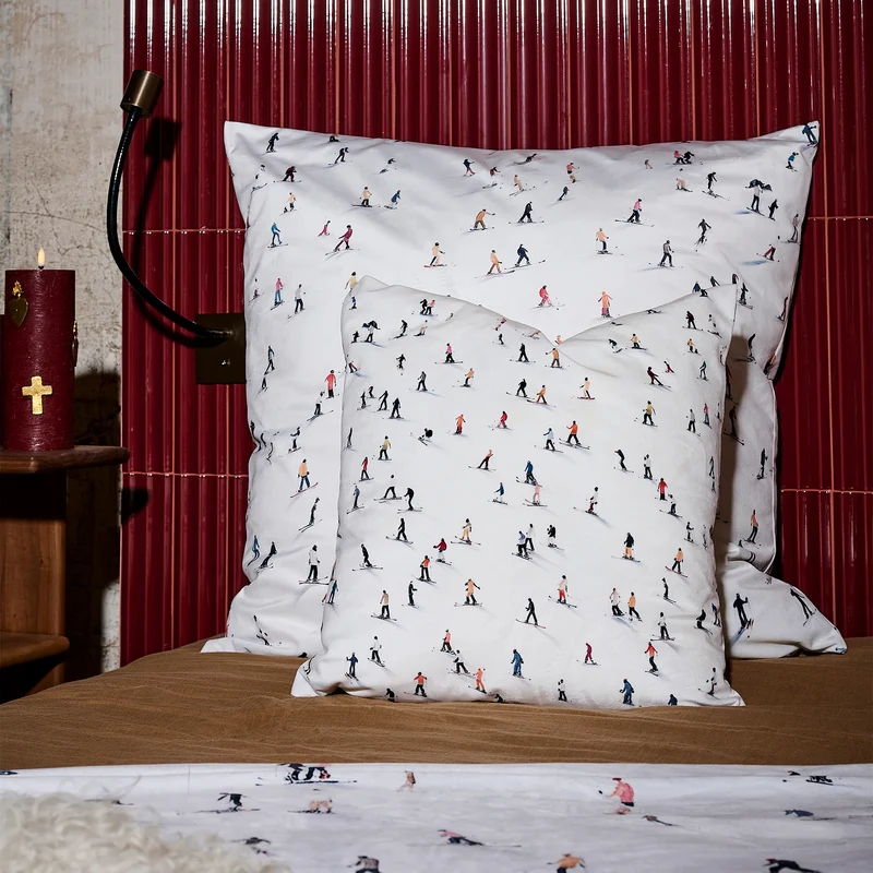 Coussin Velours Ski Vipiteno