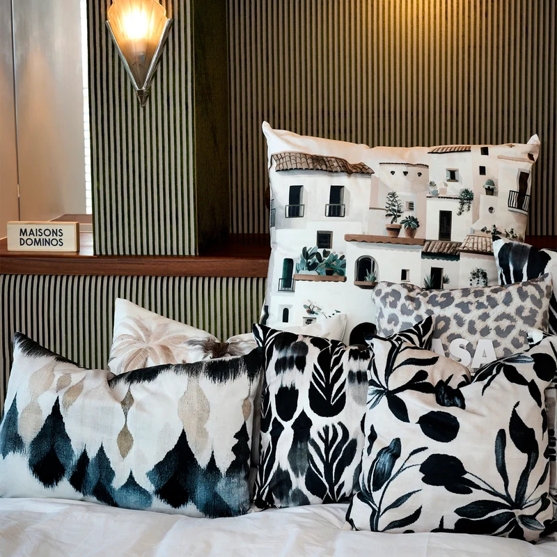 Coussin Velours Smogen