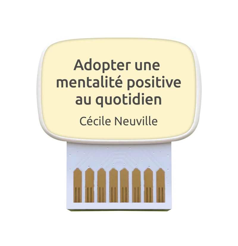 Carte de coaching "Adopter une mentalité positive au quotidien"