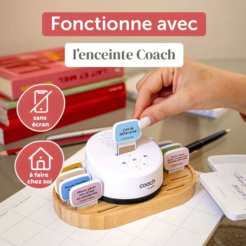 Carte de coaching "Devenir une personne inspirante"
