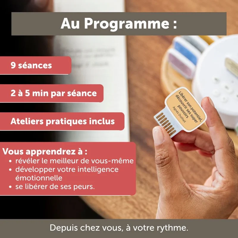 Carte de coaching "Libérer son potentiel, découvrir ses super-pouvoirs"
