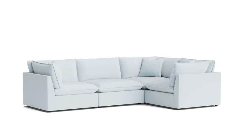 Chill Time 4-Piece Modular Sectional Closed, Cove
