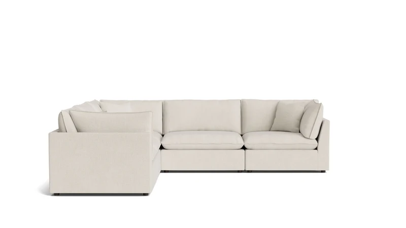Chill Time 5-Piece Modular Sectional Closed, Birch