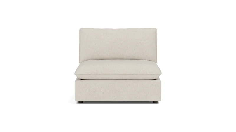 Chill Time Armless Chair, Birch