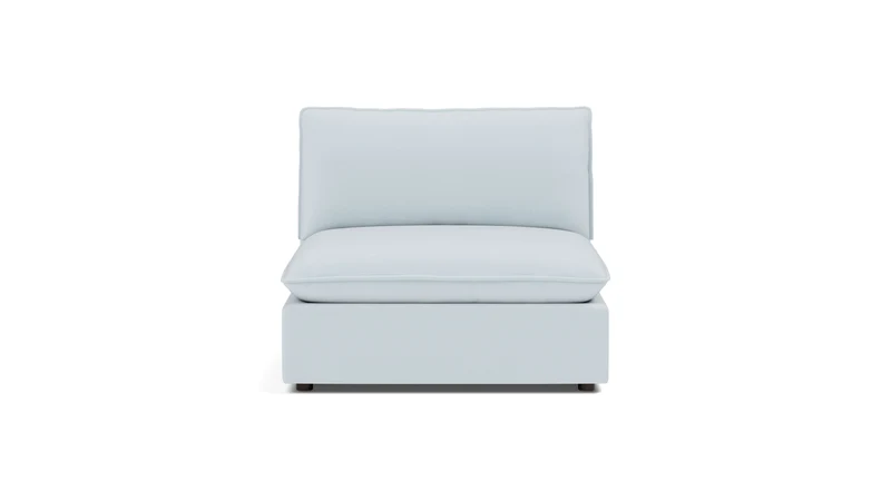 Chill Time Armless Chair, Cove