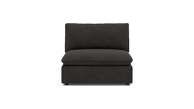 Chill Time Armless Chair, Dark Shadow