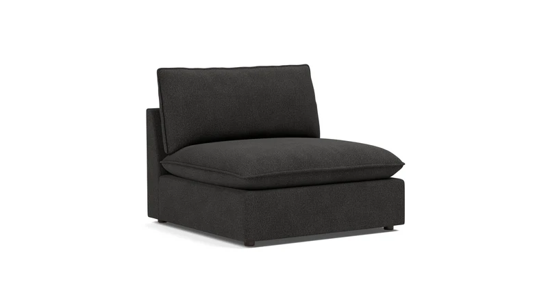 Chill Time Armless Chair, Dark Shadow
