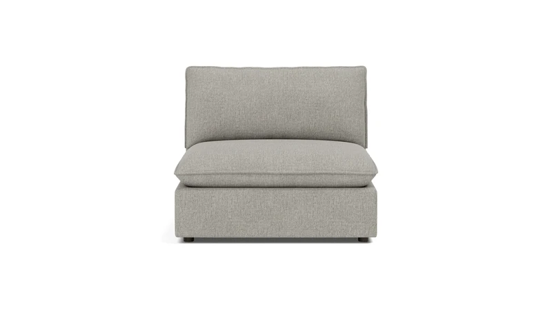 Chill Time Armless Chair, Heather