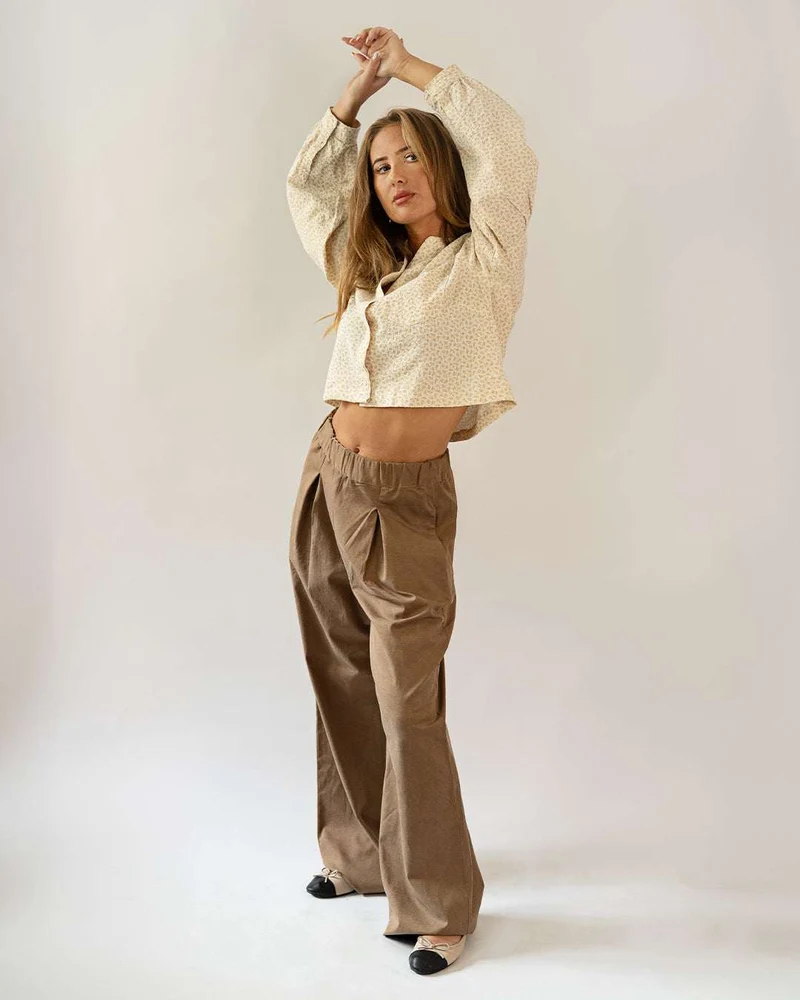 Patron de couture PDF | Pantalon Palazzo | Wardrobe by Me