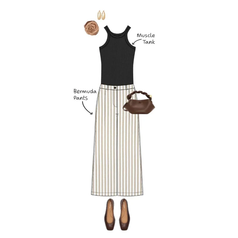 Patron de couture PDF | Bermudas et shorts | Wardrobe by Me