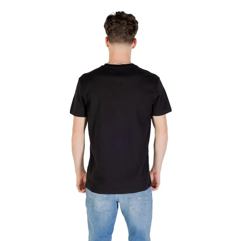 Tommy Hilfiger - T-shirt noir avec logo carré